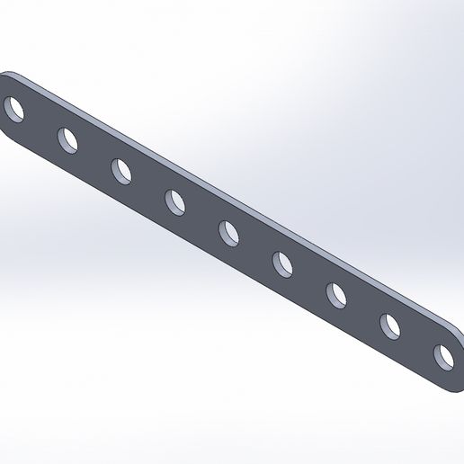 Download file SOLIDWORKS 2018 FLAT BAR and SIMPLE BLOCK • 3D print